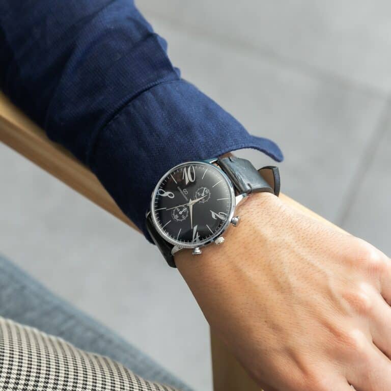 Montre d'Homme Tendance Noir GIORGIO