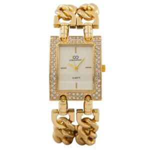 Coffret Montre pour Femme Acier Strass GIORGIO