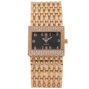 Montre Femme en Métal Rosé Strass GIORGIO