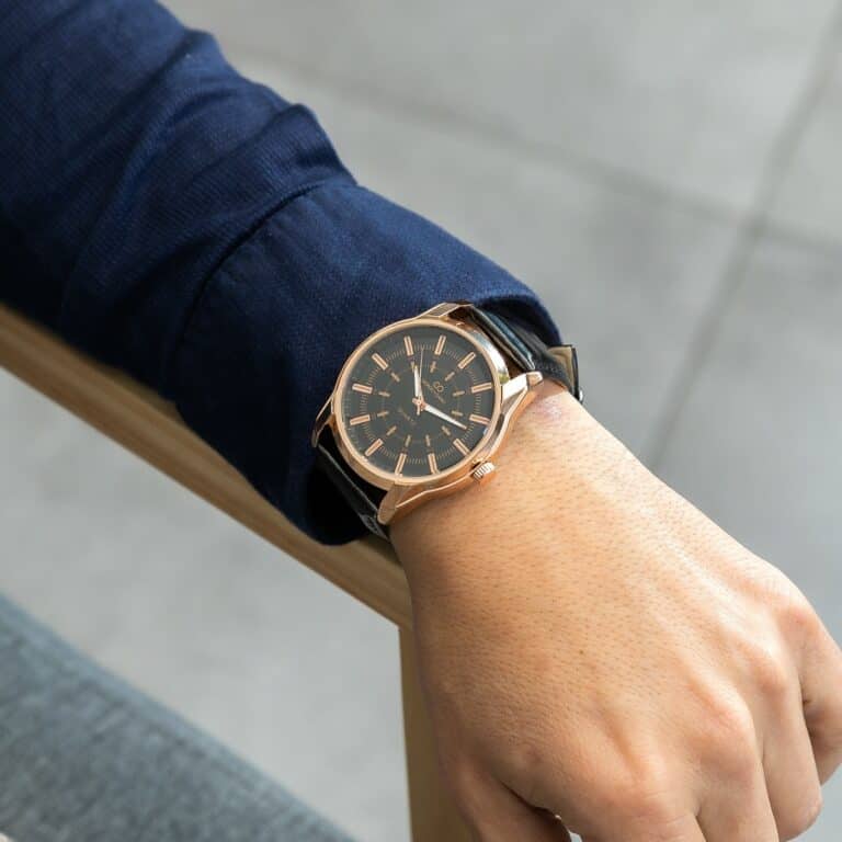 Magnifique Montre Homme Noir GIORGIO