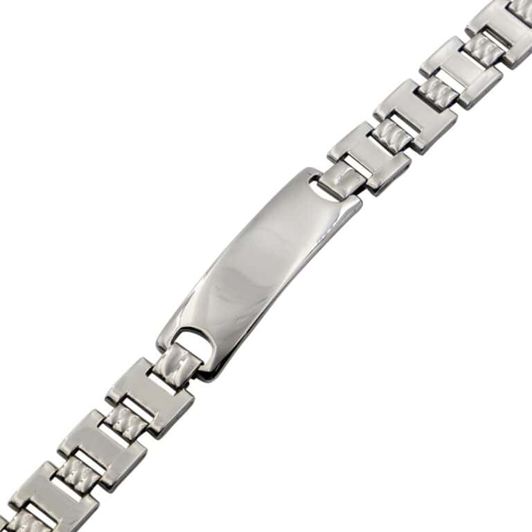 Votre Gourmette Bracelet d'Homme Acier