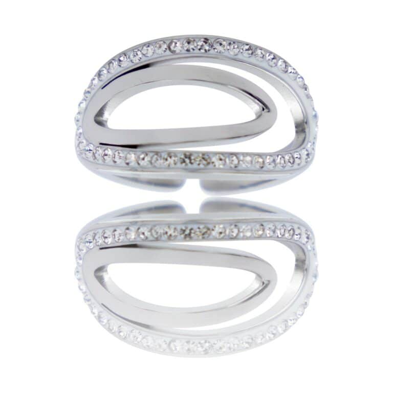 Belle Bague Femme Ornée avec Zirconium HOSTA