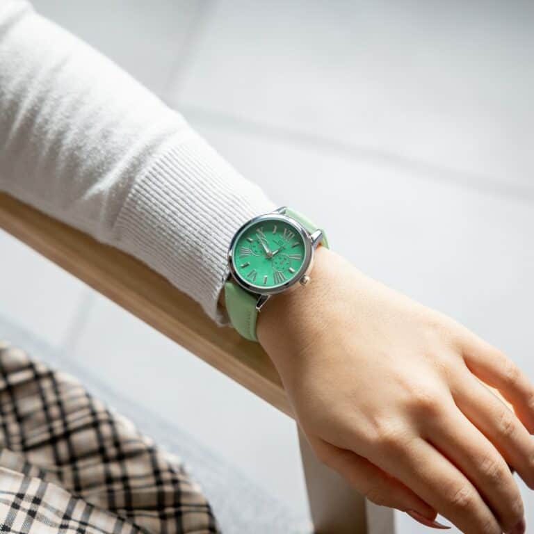 Jolie Montre Femme Vert GIORGIO