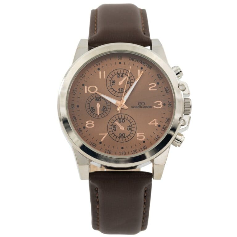 Belle Montre Homme Chocolat GIORGIO