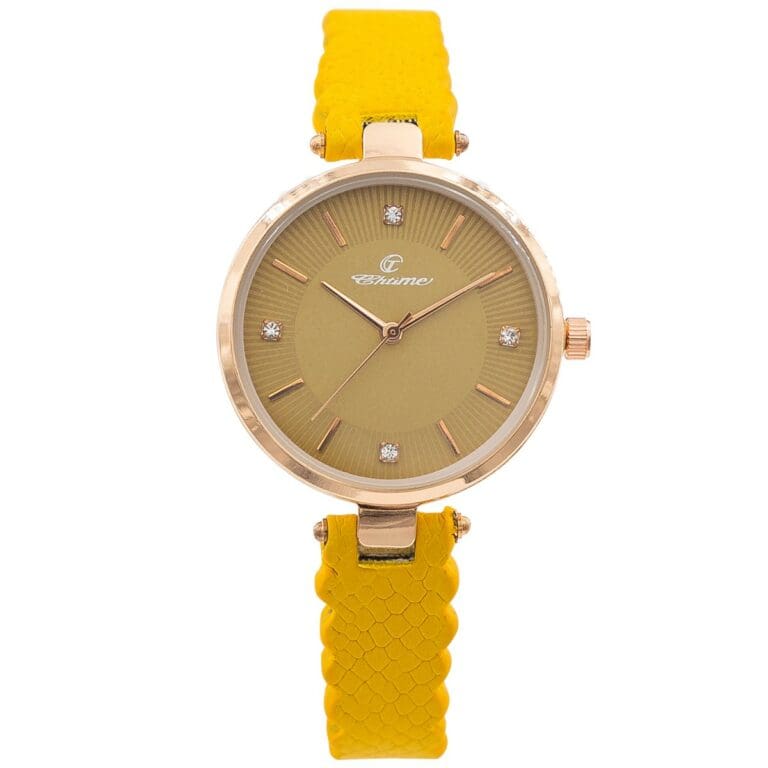 Montre de Femme Jaune CHTIME