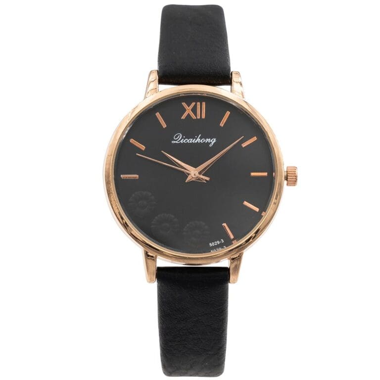 Ravissante Montre Femme Noir CHTIME