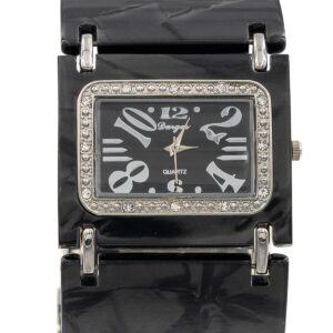 Montre Femme Métal et Plastique Noir CHTIME