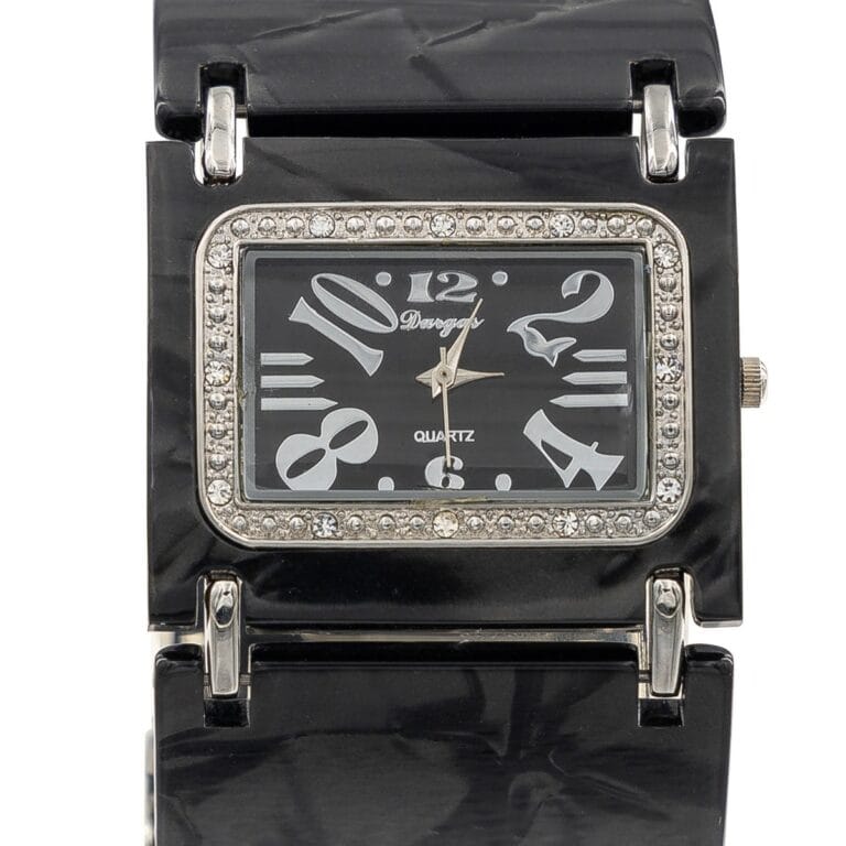 Montre Femme Métal et Plastique Noir CHTIME