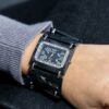 Montre Femme Métal et Plastique Noir CHTIME