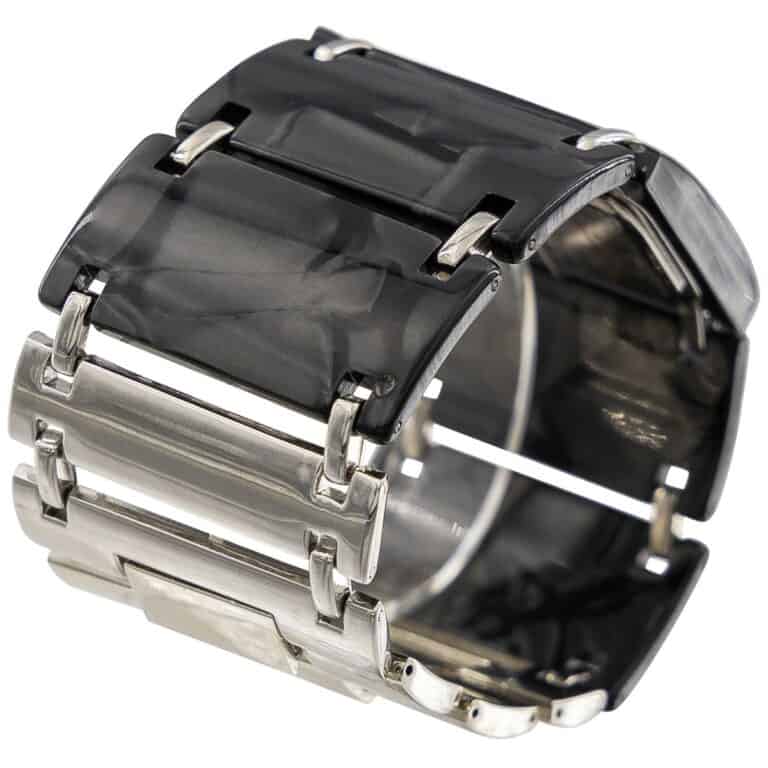 Montre Femme Métal et Plastique Noir CHTIME