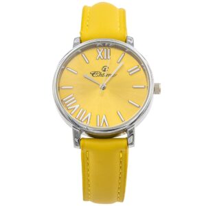 Montre Tendance pour Femme Jaune CHTIME