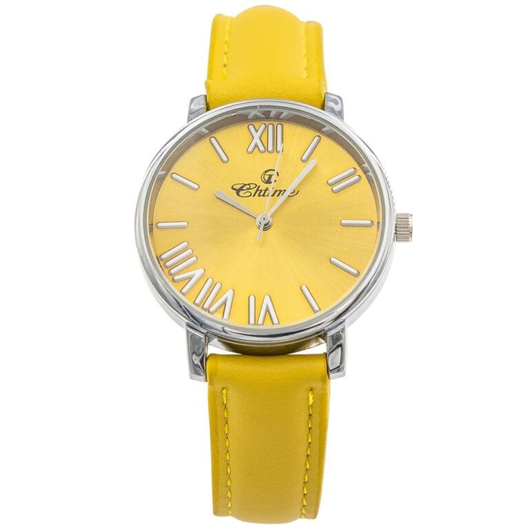 Montre Tendance pour Femme Jaune CHTIME