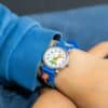 Montre Originale Enfant Unisexe Silicone Girafe Bleu