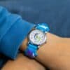 Belle Montre Enfant Unisexe Silicone Dauphin Bleu
