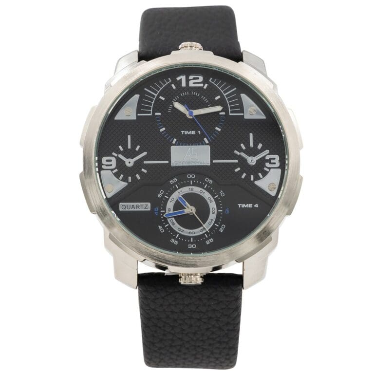 Coffret Montre Fashion XL pour Homme Noir CHTIME
