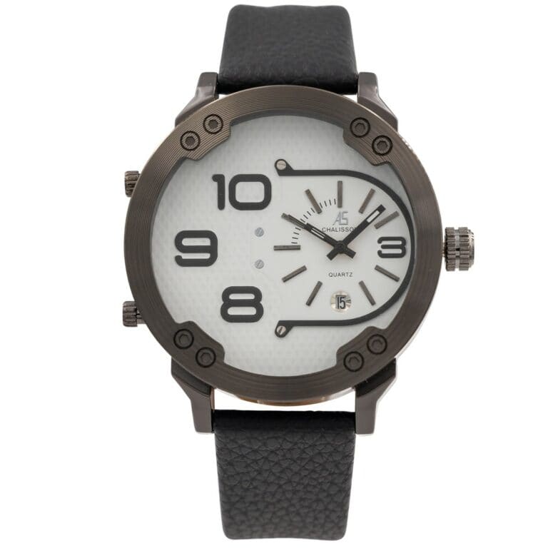 Coffret Montre XL pour Homme Noir CHTIME