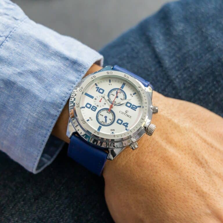 Montre pour Homme Couleur Bleu CHTIME