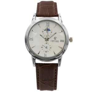 Montre d' Homme Bracelet Marron CHTIME