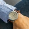 Montre d' Homme Bracelet Marron CHTIME