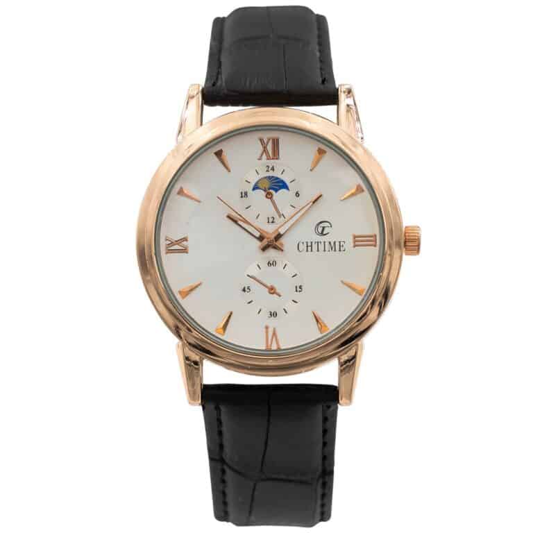 Montre d' Homme Noir CHTIME