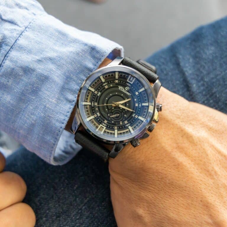 Magnifique Montre Homme Noir CHTIME