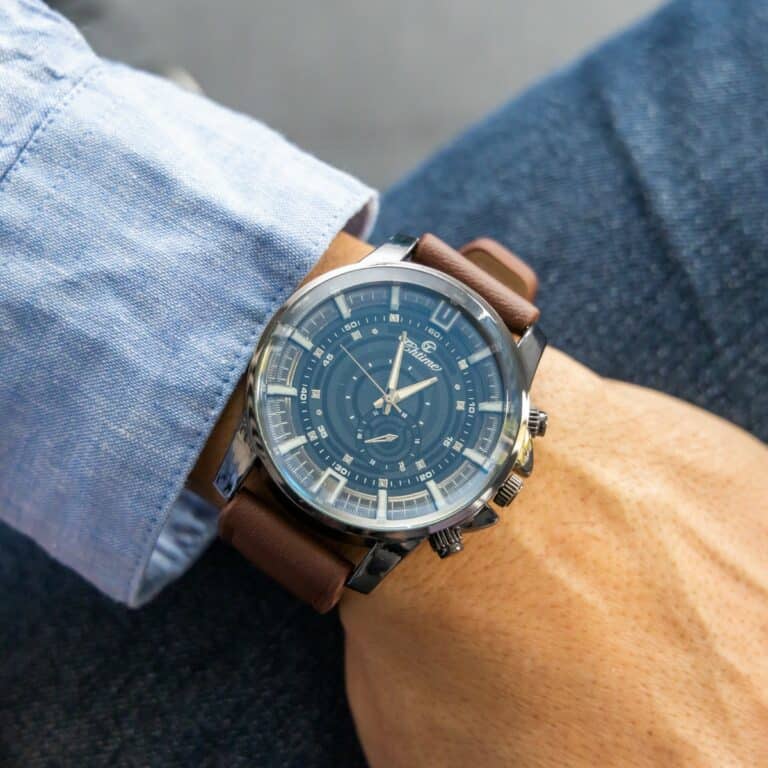 Montre pour Homme Tendance Marron CHTIME