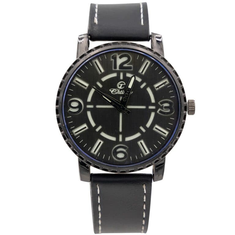 Montre Chic pour Homme Noir CHTIME