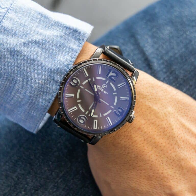 Montre Chic pour Homme Noir CHTIME