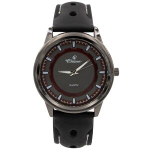 Superbe Montre d'Homme Noir CHTIME