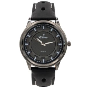 Ravissante Montre Homme Noir CHTIME