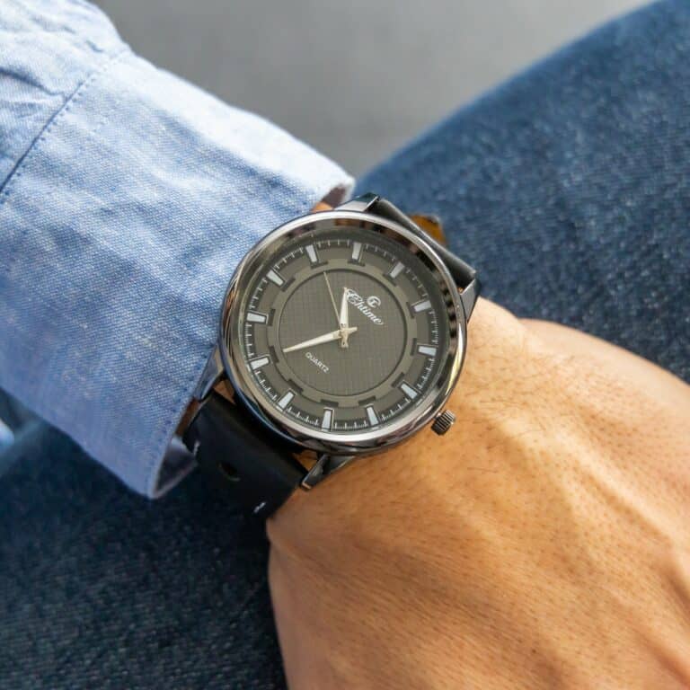 Ravissante Montre Homme Noir CHTIME