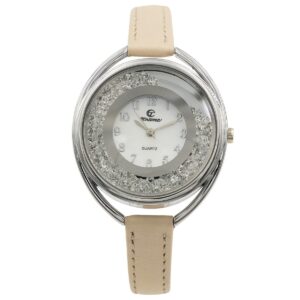 Montre Femme au Bracelet Crème CHTIME