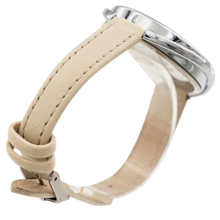 Montre Femme au Bracelet Crème CHTIME