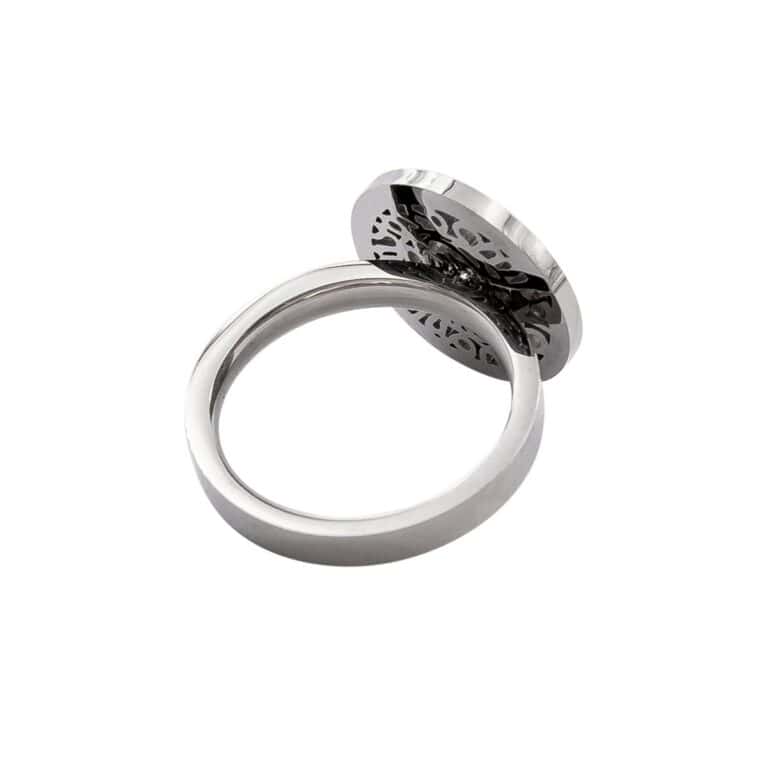 Votre Bague Femme Acier Argentée