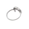 Bague pour Femme Acier Ornée Zirconium