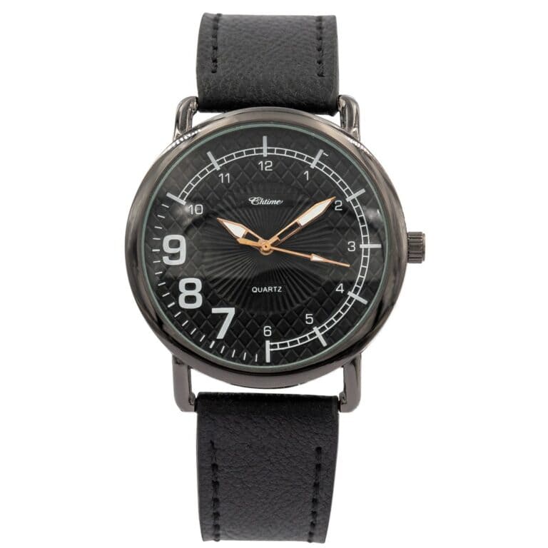 Montre Homme Couleur Noir CHTIME