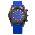 Montre pour Homme en Silicone Bleu CHTIME