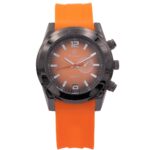 Incroyable Montre Homme Silicone Orange CHTIME
