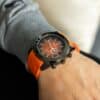 Incroyable Montre Homme Silicone Orange CHTIME