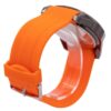 Incroyable Montre Homme Silicone Orange CHTIME