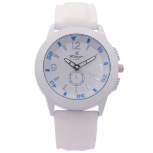 Montre Homme Matière Silicone Blanc CHTIME