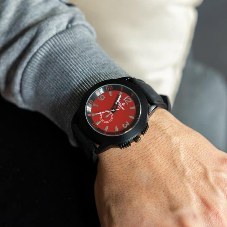 Montre Fashion pour Homme Silicone Noir CHTIME