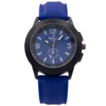 Votre Montre Homme Silicone Bleu CHTIME