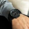 Montre Homme en Silicone Noir CHTIME