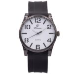 Montre d'Homme Silicone Noir CHTIME