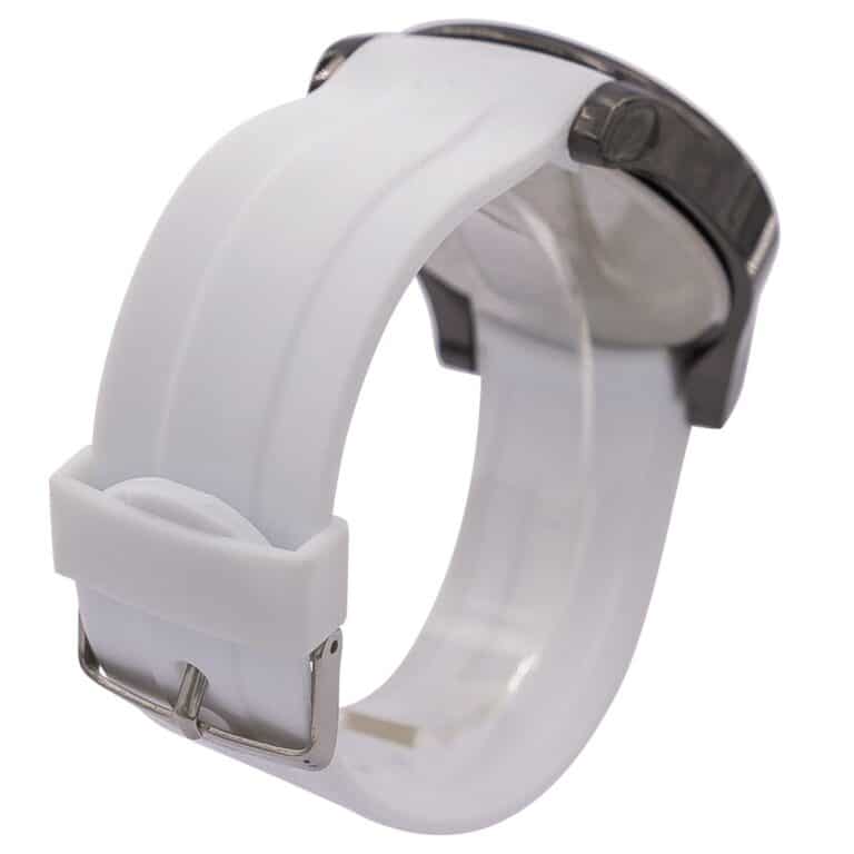 Très Belle Montre Homme en Silicone Blanc CHTIME