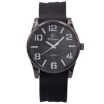 Montre Homme fashion Silicone Noir CHTIME
