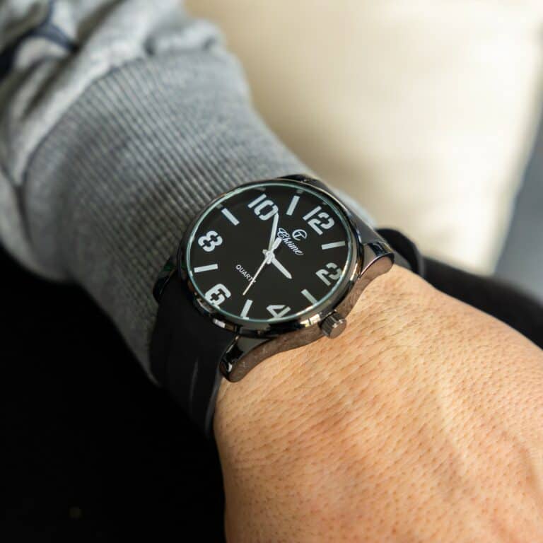 Montre Homme fashion Silicone Noir CHTIME