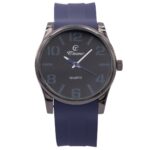Magnifique Montre Homme Silicone Bleu CHTIME