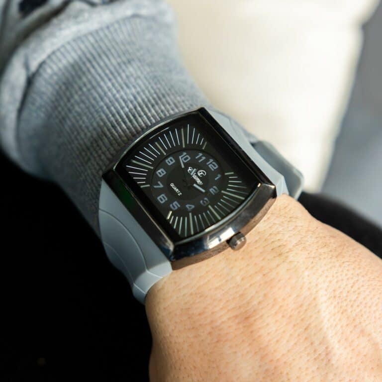 Montre Homme Matière Silicone Gris CHTIME